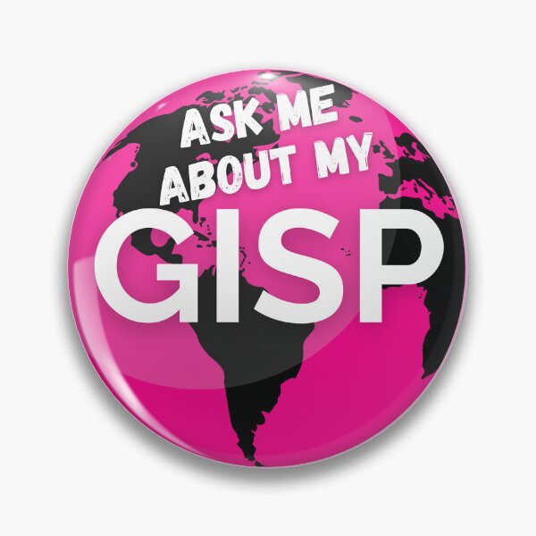 Item preview, Ask Me About My GISP – GIS Professional (Pink) designed and sold by Carley Anne Plans.