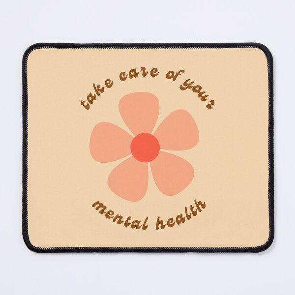 Item preview, Take care of your mental health (colored background) designed and sold by kxram.