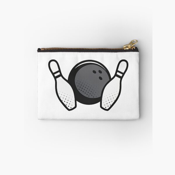 Item preview, Bowling Ball and Pins Minimalist Design designed and sold by ArtfulWeave.