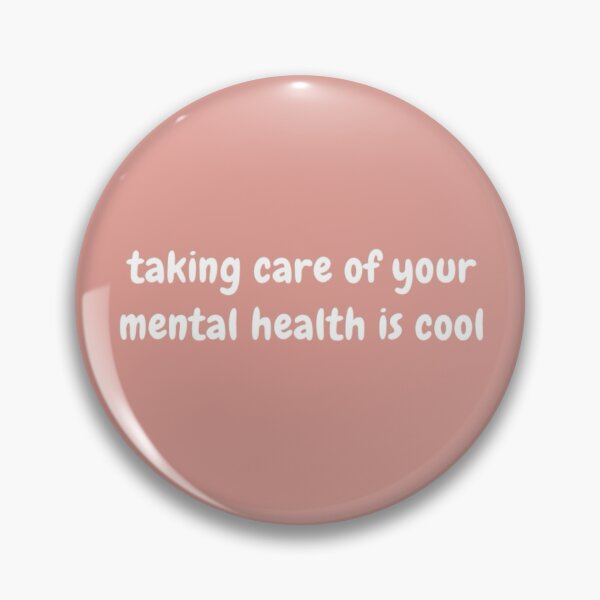 Item preview, Taking care of your mental health is cool (colored background) designed and sold by kxram.