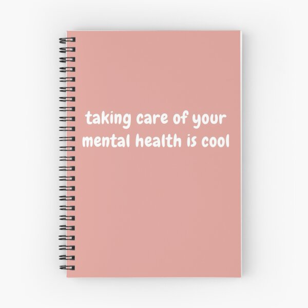 Item preview, Taking care of your mental health is cool (colored background) designed and sold by kxram.