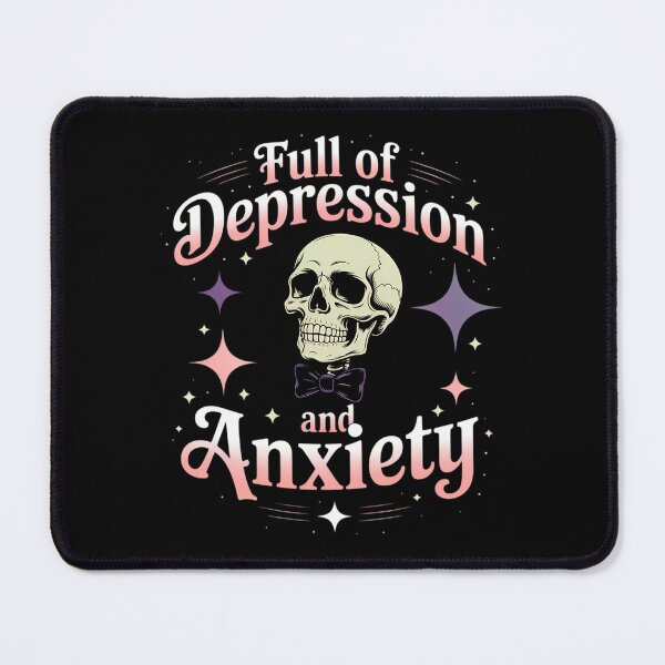 Item preview, Mental Health Awareness Full of Depression and Anxiety designed and sold by Sea4Adventures.