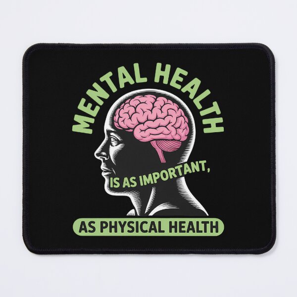 Item preview, Mental Health Is As Important As Physical Health Brain designed and sold by Sea4Adventures.