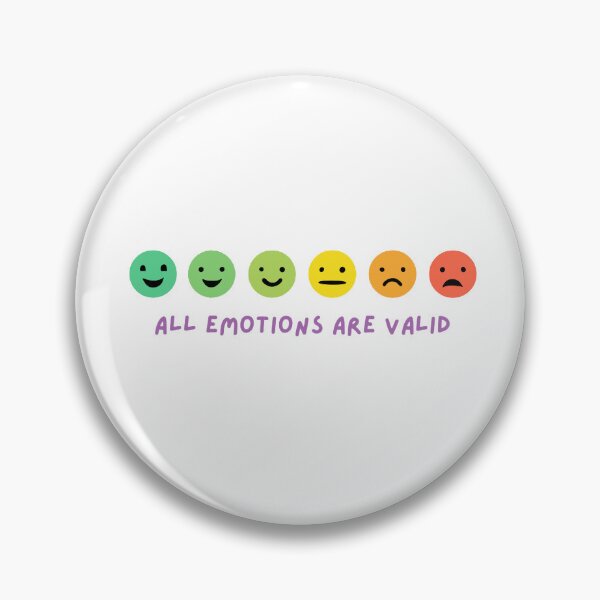 Item preview, All Emotions Are Valid! (White Background) designed and sold by kxram.