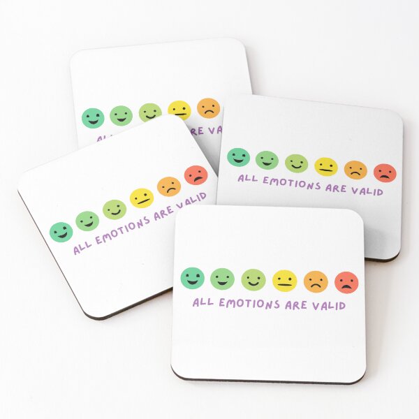 Item preview, All Emotions Are Valid! (White Background) designed and sold by kxram.