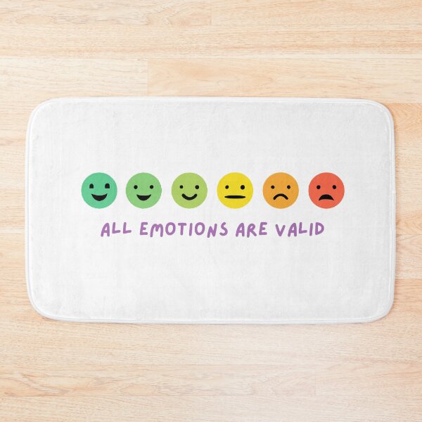 Item preview, All Emotions Are Valid! (White Background) designed and sold by kxram.