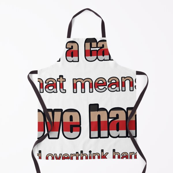 Item preview, I Am A Cancer That Means I Love Hard And Overthink Harder designed and sold by TheIconSmith.