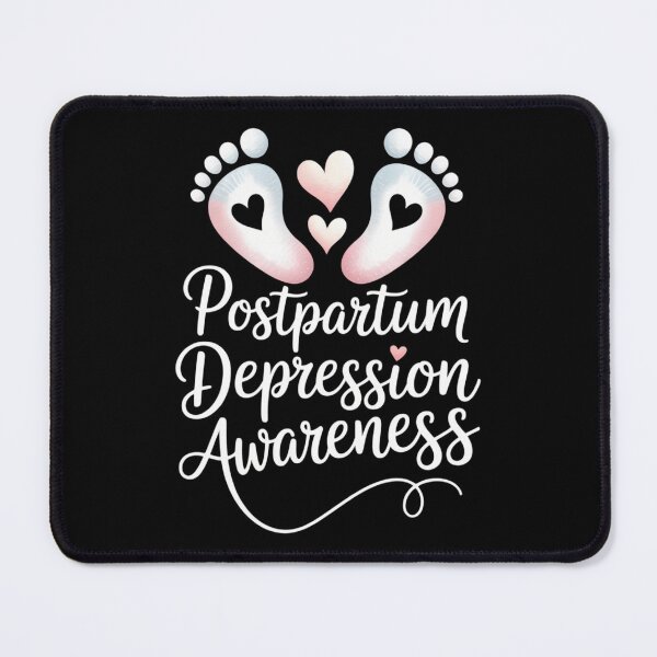 Item preview, Postpartum depression awareness mom baby feet designed and sold by Sea4Adventures.