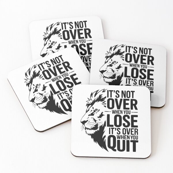 Item preview, It's not over when you lose! designed and sold by fribabywonder.