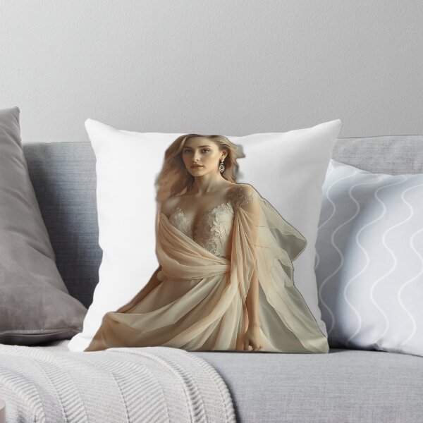 Item preview, Elegant Woman in Chiffon and Lace designed and sold by sharon1210.