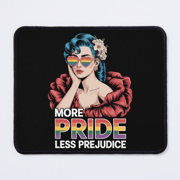 Item preview, More Pride Less Prejudice Pride Month LGBTQ designed and sold by Sunset4Bones.