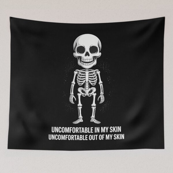 Item preview, Uncomfortable In My Skin I Social Anxiety Depression designed and sold by Sea4Adventures.