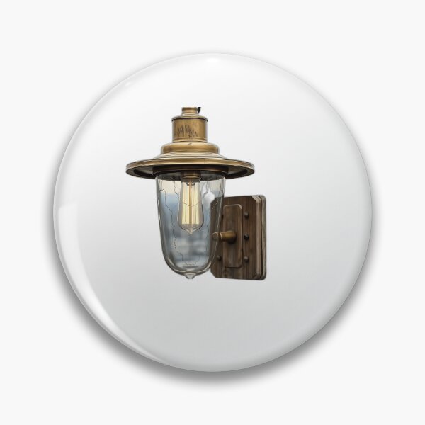Item preview, Brass and Pine Wood Light Fixture designed and sold by sharon1210.