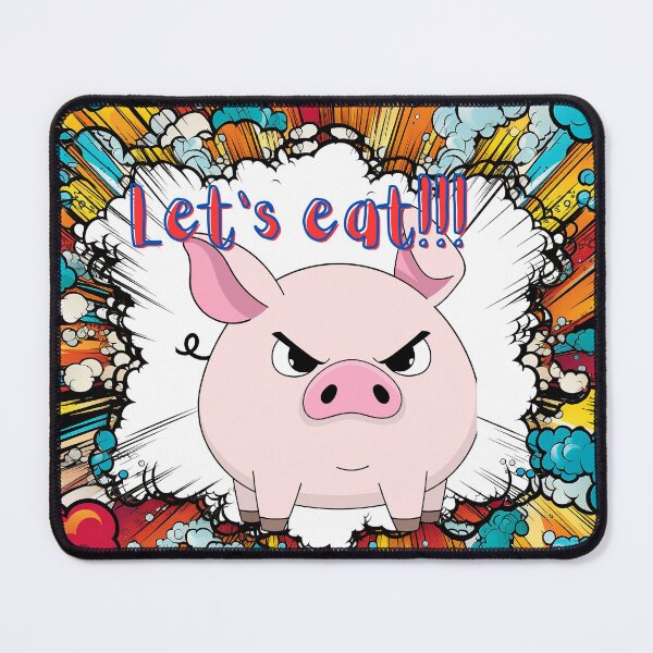 Item preview, Hangry Piggy (design for shirts and more) designed and sold by Liz Redbrake.