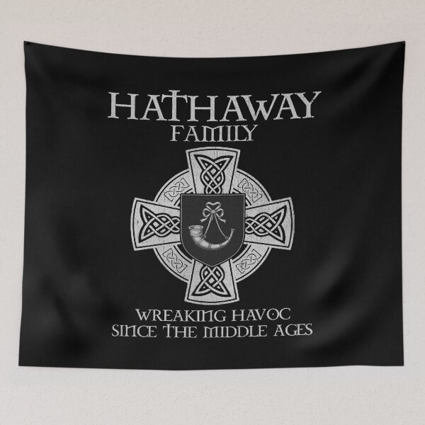 Item preview, Hathaway Family Crest – Medieval Heritage Emblem for Ancestry Lovers & Vintage Style Fans designed and sold by 9X FR.