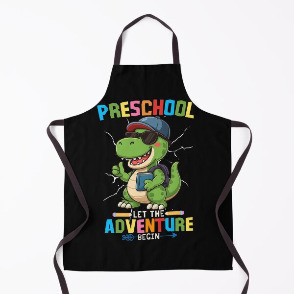 Item preview, Preschool Let The Adventure Begin Funny Dinosaur Back To School designed and sold by thebest-2studio.