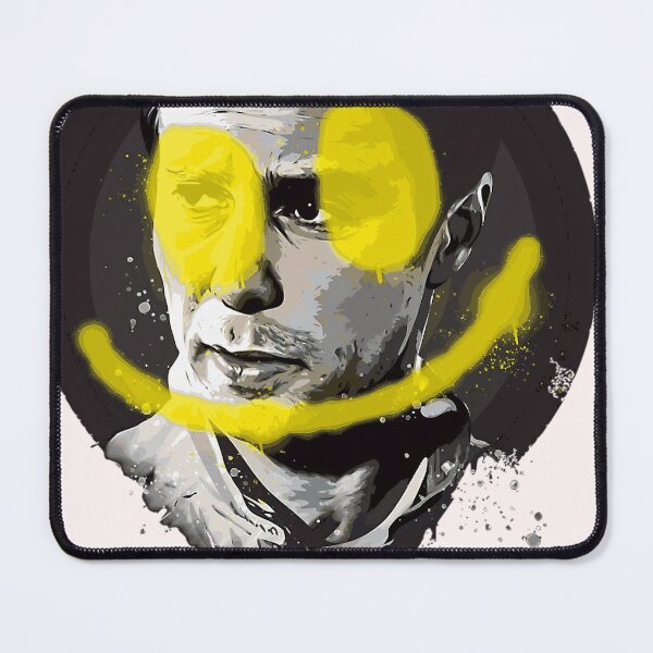 Item preview, Sam Rockwell Moon Movie Smiley Face Art designed and sold by dilooyacq.