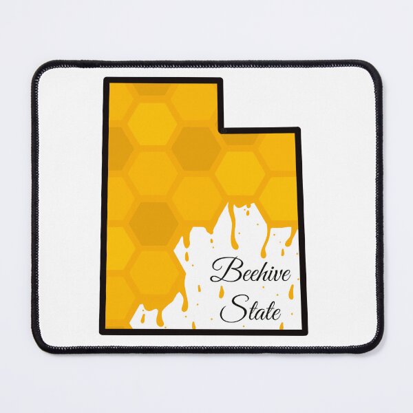 Item preview, Beehive State Utah Honeycomb Design designed and sold by Ruby Magick.