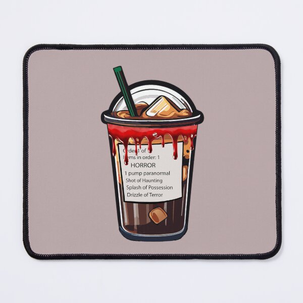 Item preview, Horror Iced Coffee Order designed and sold by Celticrose721.