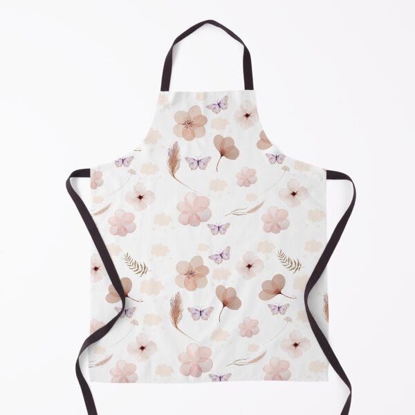 Item preview, Boho butterfly & Floral pattern- Nautral Aesthetic Seamless Design designed and sold by Mere & Co.