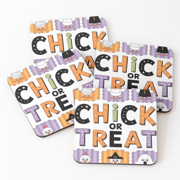 Item preview, Chick Or Treat Halloween Farmer Funny Chicken designed and sold by KitonicTees.