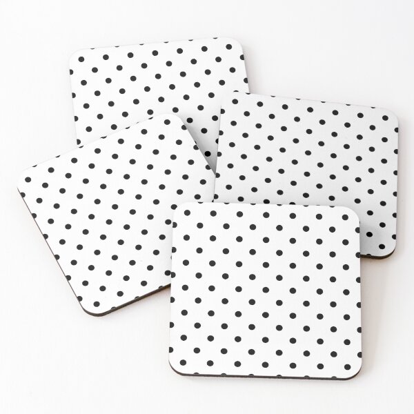 Item preview, Classic Black and White Polka Dot Pattern – Retro Minimalist Style designed and sold by DaisyHouse.