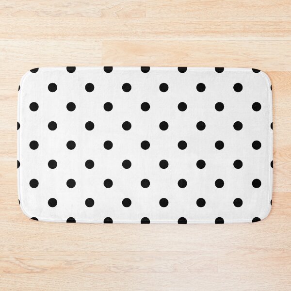 Item preview, Classic Black and White Polka Dot Pattern – Retro Minimalist Style designed and sold by DaisyHouse.