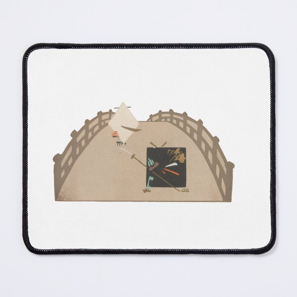 Item preview, Benkei and Ushiwakamaru on Gojo Bridge designed and sold by Yoquai.