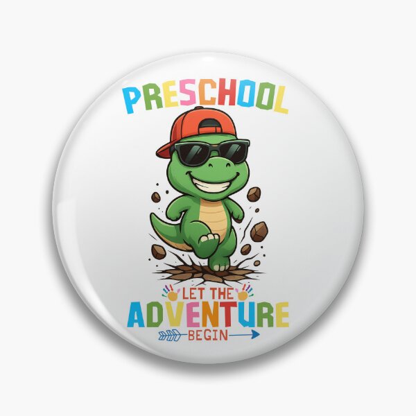 Item preview, Funny Dinosaur Back To School Preschool Let The Adventure Begin  designed and sold by thebest-2studio.