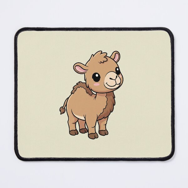 Item preview, Cute Baby Camel Cartoon With Big Eyes designed and sold by LightArt25.