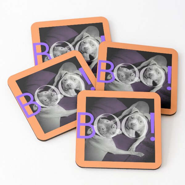 Item preview, Halloween BOO Orange n Purple  designed and sold by PawtyParty.