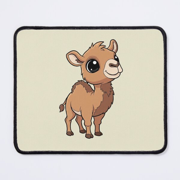 Item preview, Cute Baby Camel Cartoon With Big Eyes designed and sold by LightArt25.