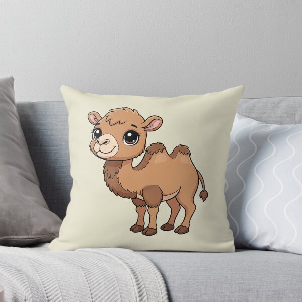 Item preview, Cute Baby Camel Cartoon With Big Eyes designed and sold by LightArt25.