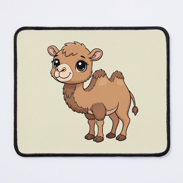 Item preview, Cute Baby Camel Cartoon With Big Eyes designed and sold by LightArt25.
