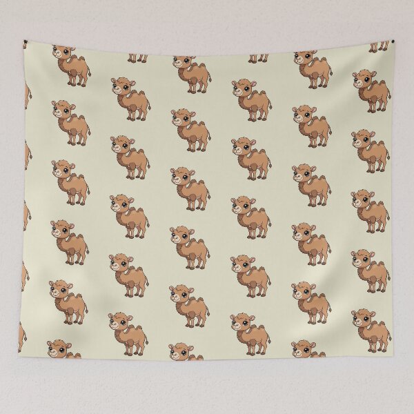 Item preview, Cute Baby Camel Cartoon With Big Eyes designed and sold by LightArt25.