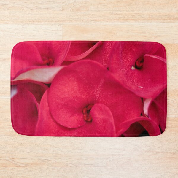 Item preview, Fascinating details of a vibrant red flower designed and sold by franck380.