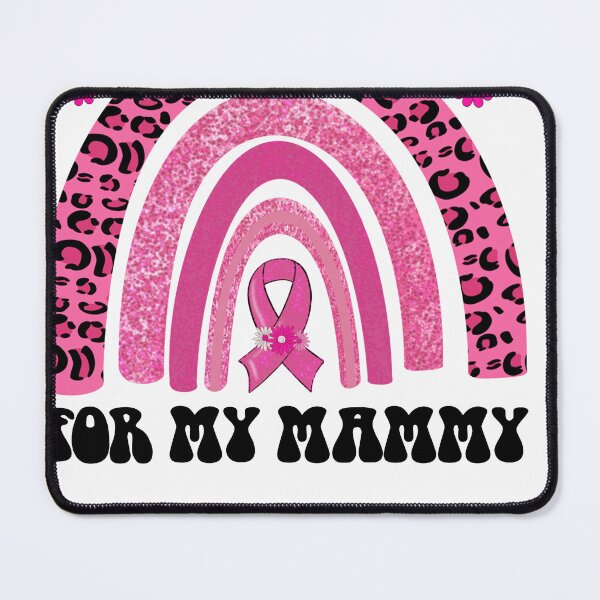Item preview, Breast Cancer Awareness Rainbow ribon I Wear Pink For My Mammy designed and sold by cawtoon.