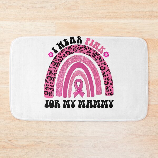Item preview, Breast Cancer Awareness Rainbow ribon I Wear Pink For My Mammy designed and sold by cawtoon.