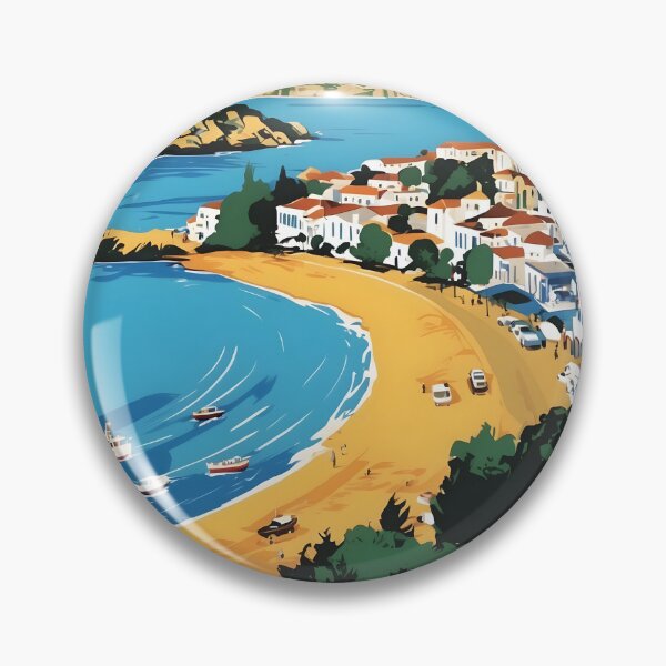 Item preview, Lamia Central Greece Vintage Travel Retro Tourism 2 designed and sold by TravelersGems.
