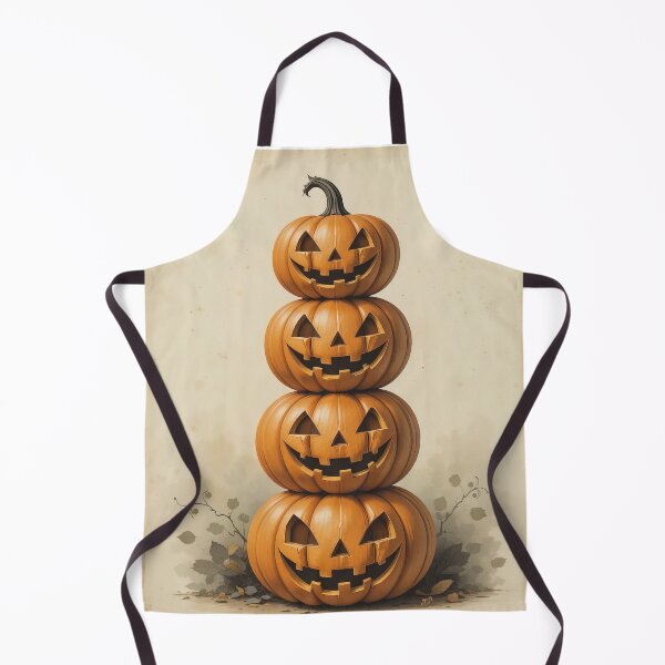 Item preview, Rustic Minimalist Pumpkin Stack Illustration Halloween    designed and sold by Angelsartsandpattern.