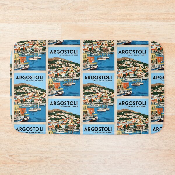 Item preview, Argostoli Ionian Islands Greece Vintage Travel Retro Tourism designed and sold by TravelersGems.