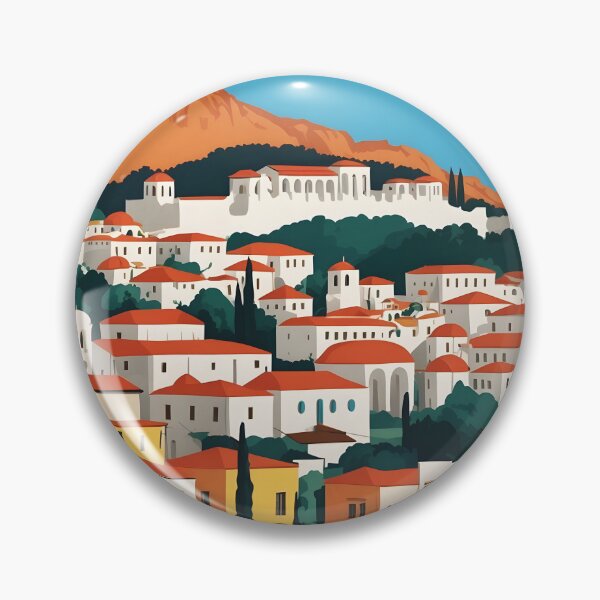 Item preview, Serres Central Macedonia Greece Vintage Travel Retro Tourism designed and sold by TravelersGems.