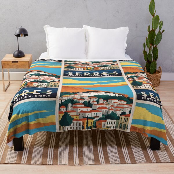 Item preview, Serres Central Macedonia Greece Vintage Travel Retro Tourism designed and sold by TravelersGems.