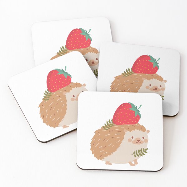 Item preview, Strawberry on Hedgehog Head designed and sold by brygudi16.