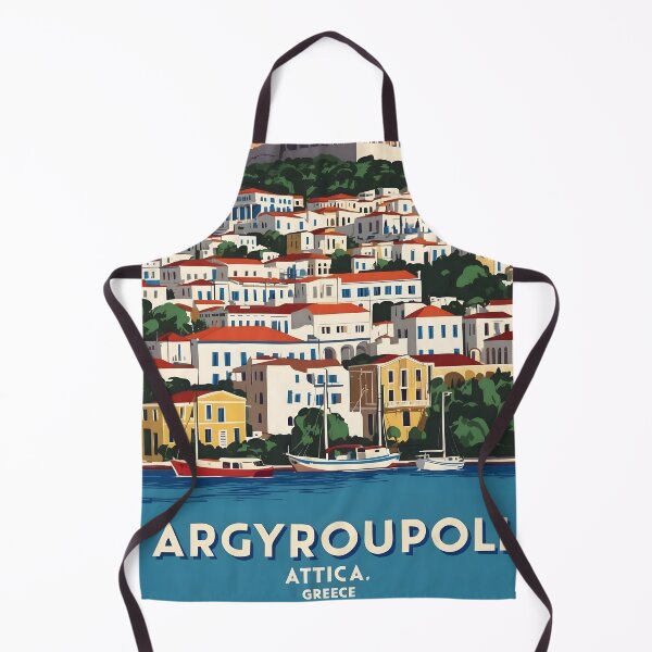 Item preview, Argyroupoli Attica Greece Vintage Travel Retro Tourism designed and sold by TravelersGems.
