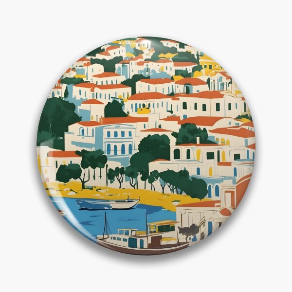 Item preview, Livadeia Central Greece Vintage Travel Retro Tourism designed and sold by TravelersGems.