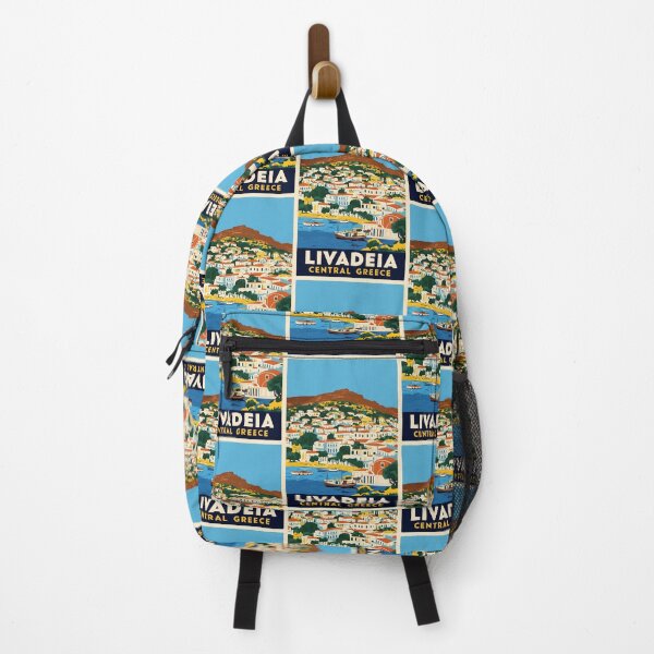 Item preview, Livadeia Central Greece Vintage Travel Retro Tourism designed and sold by TravelersGems.