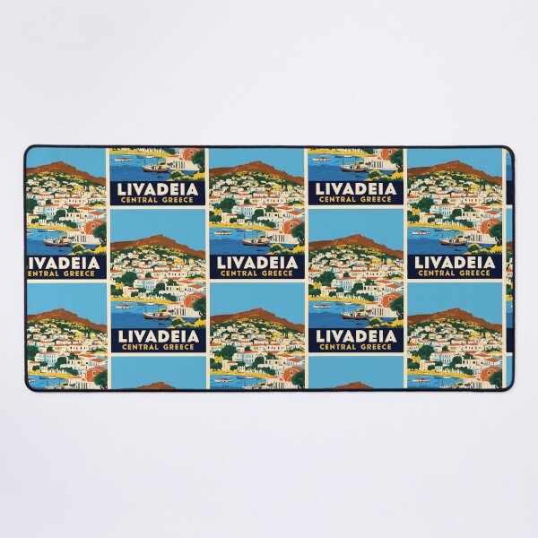 Item preview, Livadeia Central Greece Vintage Travel Retro Tourism designed and sold by TravelersGems.