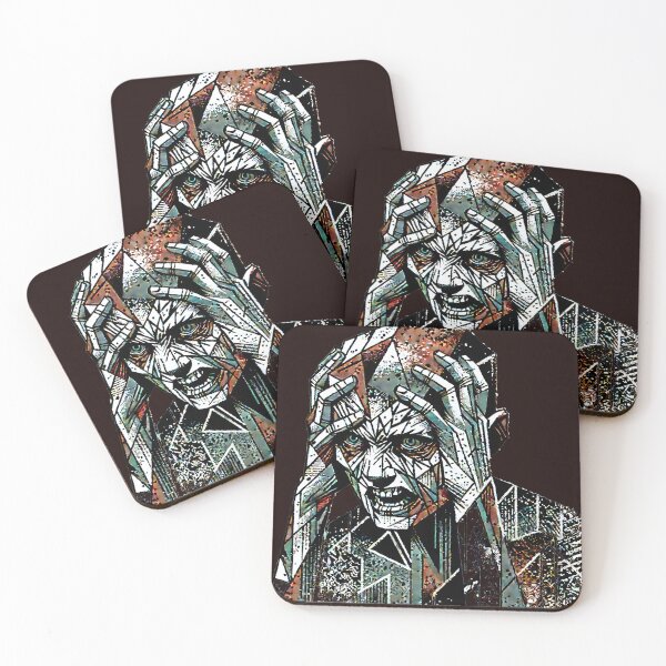 Item preview, Fractured Mind – Stressography Portrait designed and sold by ForgedWyrm.