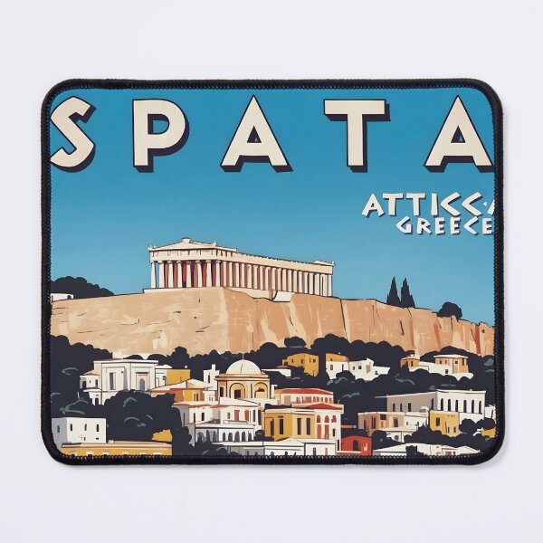Item preview, Spata Attica Greece Vintage Travel Retro Tourism designed and sold by TravelersGems.